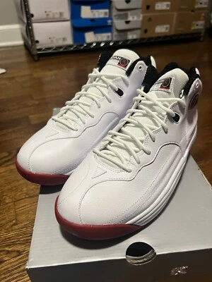 Zapatos para hombre Nike Air Jordan Jumpman Team 1 rojo universitario-negro CV8926-100 talla 9” Foto 1 de 4