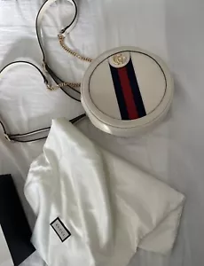 GUCCI ROUND OPHIDIA GG MINI RUCKSACK, Weiss!!! Neu! - Bild 1 von 6
