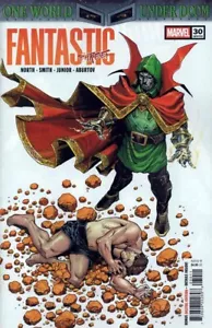 FANTASTIC FOUR #30 MAIN COVER ONE WORLD UNDER DOOM 2025 MARVEL COMICS 032625 - Picture 1 of 2