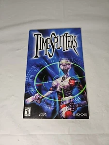 TimeSplitters (Sony PlayStation 2, 2000) solo manual - Imagen 1 de 3