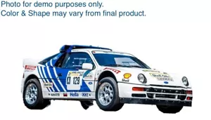 1/8 Lexan Clear RC Car Body Shell for GT FORD RS200 with 325mm wheel base - Picture 1 of 6