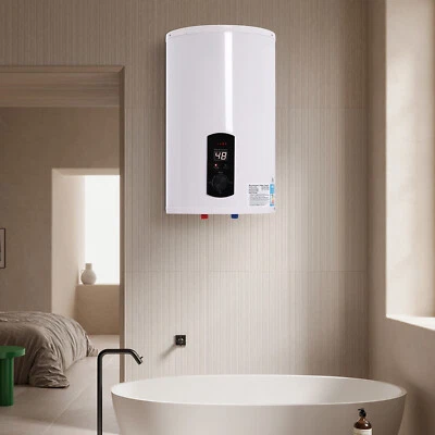 Elektro Warmwasserspeicher Boiler 50L 80L 100L 120L Handy Shower Steel Basin Tap - Bild 1 von 4