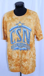 Camiseta De Colección Crosby Stills & Nash Tour Camiseta XL Banda Concierto Mundo 2005 Teñida con Corbata - Imagen 1 de 18