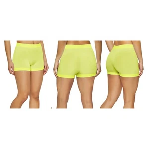 Women High Waisted Biker Bottom Shorts - Yoga Gym Running Ladies Pants - Picture 1 of 15