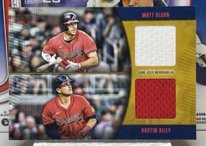 2025 TOPPS SERIES 2 - Olson/Riley #MLMD2-OR Major League Material Dual Relic /50 - Picture 1 of 4