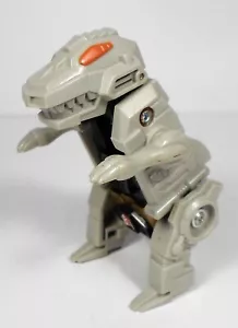 HASBRO TRANSFORMERS 1989 G1 PRETENDERS GRIMLOCK 3" ROBOT ACTION FIGURE DINOSAUR - Picture 1 of 12