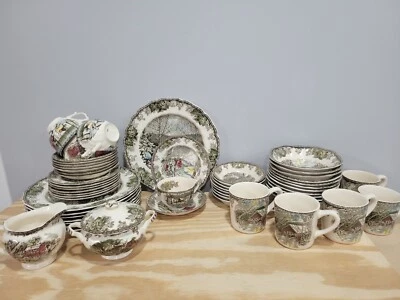 Johnson Brothers 友好乡村餐具套装 - - - 挑选 - - — 第 1/4 张图片