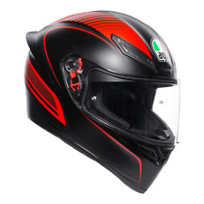 Helmet Integral AGV Full-face K1 Multi Warmup Black Red XS