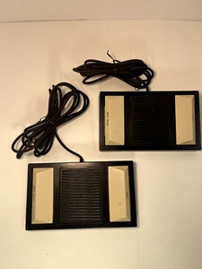2 Panasonic RP-2692 Transcriber Foot Pedal For RR-830 & 930 Dictation Machines - Picture 1 of 4