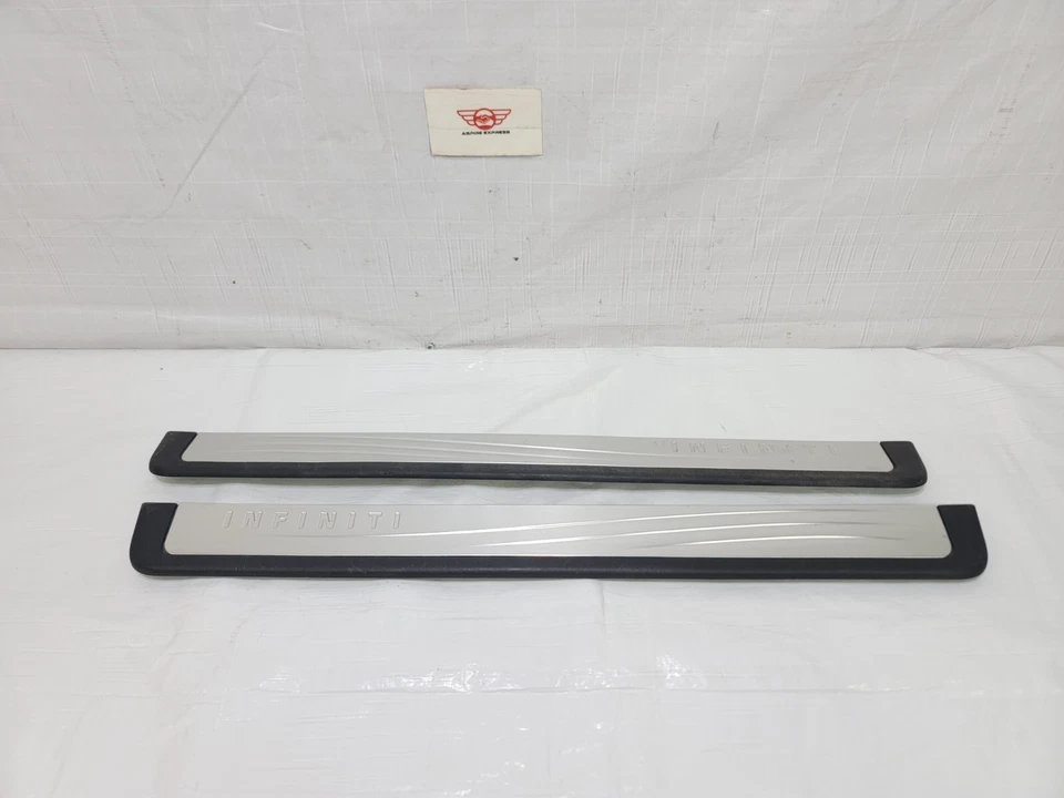 2008-2012 Infiniti EX35 Front Right & Left Side Kick Plate & Sill OEM 769B11BA0A - Image 1 of 4