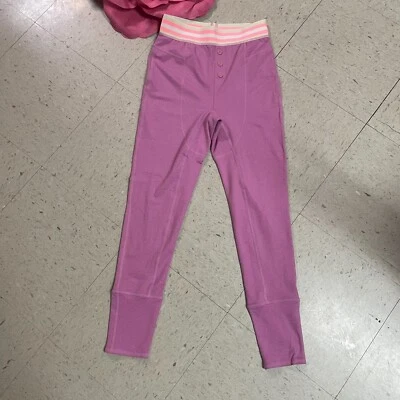 Leggings elásticas listradas rosa tamanho pequeno FP MOVEMENT by FREE PEOPLE - Imagem 1 de 4