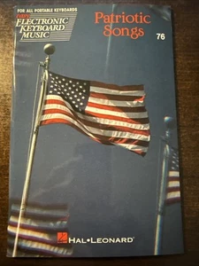 Patriotic Songs #76 - For All Electronic Keyboards Hal Leonard (1975, PB) OOP - Picture 1 of 3