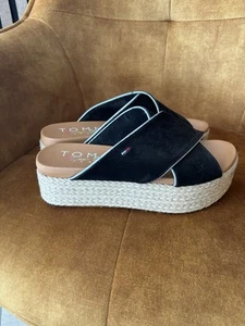 Tommy Hilfiger Plateau Sandale Pantolette Gr.39 1 X getragen - Bild 1 von 6