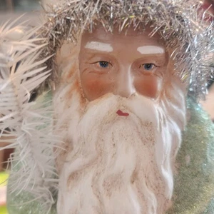 Ashland 16" Saint Nick Gala Tischplatte Dekor Belsnickel Weihnachten Glitzer Urlaub - Bild 1 von 3