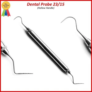 Dental Explorer-Sonda 23/15UNC Manico Cavo, Strumenti Dentali di Alta Qualità - Foto 1 di 2