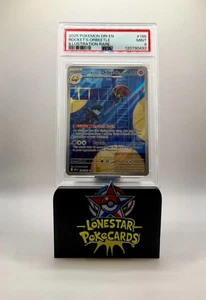 Pokémon Destined Rivals Ilustración 2025 raro #198 Team Rocket's Orbeetle PSA 9 - Imagen 1 de 2