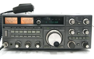 YAESU FT-726 50/144/430MHz All Mode Tribander 20W + Mic Good Cond. - Picture 1 of 14