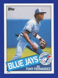 Tony Fernandez 2016 Topps Archives 65th Anniversary JUMBO A65-TFE 5x7 #'d 18/49 - Picture 1 of 2