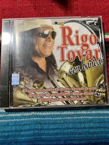 NEW Rigo Tovar Con Banda SEALED CD 2009 Mexican Spanish Univision - Picture 1 of 2