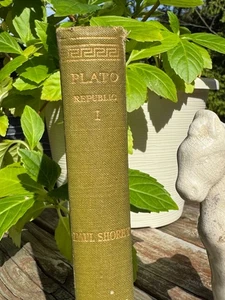 Loeb Classical Library Platon I The Republic Hardcover 1953 Great Britain Vintage - Bild 1 von 7