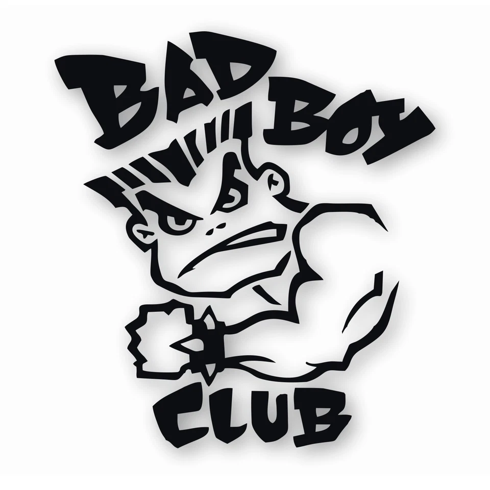 ORACAL BAD BOY CLUB - Vinyl Decal Sticker - CHOOSE Size & Color