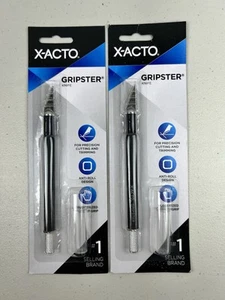Lot of 2 X-ACTO Gripster Cutter Knife Rubberized No-Slip Grip Barrel No.11 #11 - Picture 1 of 2