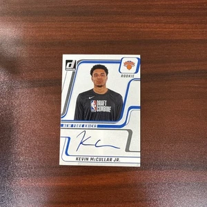 2024-25 Donruss Kevin McCullar JR. Next Day Rookie On Card Auto RC SSP #NDA-KMN - Foto 1 di 2