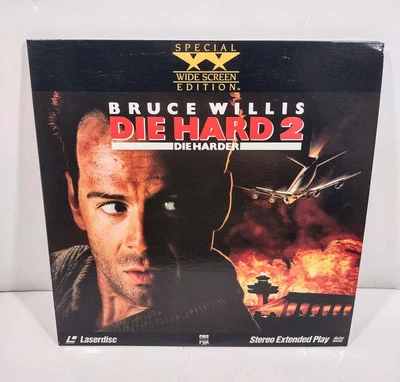 Die Hard 2 Die Harder Widescreen Edition Laserdisc Movie 1990 Bruce Willis  - Image 1 of 3