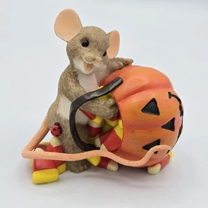 Charming Tails You're So Full Of Sweetness Dean Griff Halloween Mouse Calabaza - Imagen 1 de 6