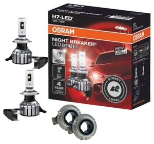 OSRAM NIGHT BREAKER H7 Gen 2 LED 230% Set für VW Caddy 4 SA 2016-2020 64210DA01 - Bild 1 von 7