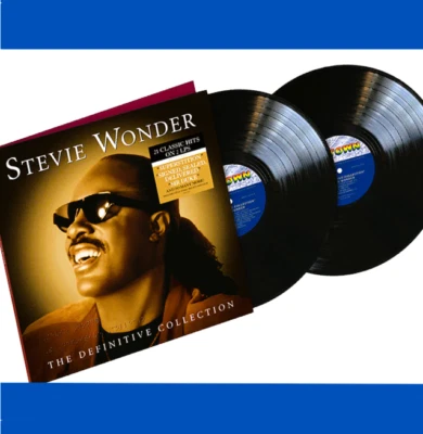 STEVIE WONDER THE DEFINITIVE COLLECTION - 2LP - 21 CLASSIC HITS - NEWandSEALED - Image 1 of 4