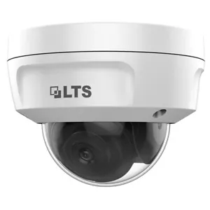 LTS CMIP7342W-MDA IP 4MP 2.8mm 98ft IR WDR Built-in Mic Smart Vandal Dome Camera - Picture 1 of 5
