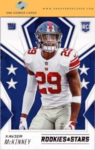 2020 Panini Rookies & Stars New York Giants Football Card #148 Xavier McKinney - Picture 1 of 2