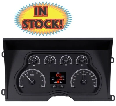 Dakota Digital HDX-88C-PU-K - 1988-94 Chevy & GMC Pickup HDX Gauge Kit - Black - Image 1 of 4