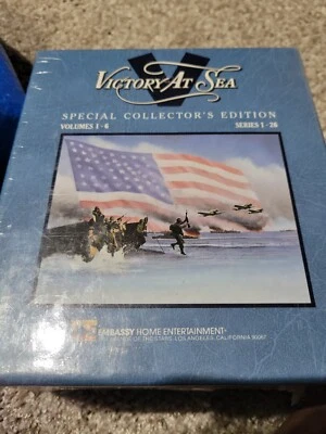 Victory At Sea Special Collector's Edition Volumes 1-6 VHS Set - Image 1 of 2