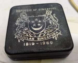 Willie:Singapore 1969 Lighthouse Original Gold coin box for sgd150 gold coin - Picture 1 of 2