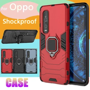 For OPPO RENO 2Z A53S A52 5G Find X 2 Pro A15 Shockproof Case Back Duty Cover - Picture 1 of 19