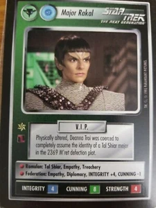 Star Trek CCG AU Alternate Universe Major Rakal NrMint-MINT TCG - Picture 1 of 1