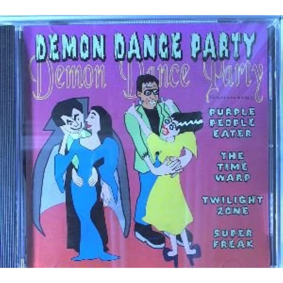 Vintage Demon Dance Party CD 1998 Halloween Music Twilight Zone - Image 1 of 1