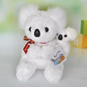 creative plush koala toy high quality white koala mother&baby doll gift 22cm - Picture 1 of 3