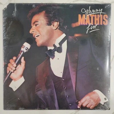Johnny Mathis - Live Vinyl LP - 1984 - SEALED! MINT! - Columbia FC 38699 - Image 1 of 2