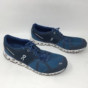 On Cloud Sneakers Mens Athletic Running Walking Shoes Blue Size US 9.5 Sneakers - Picture 1 of 12
