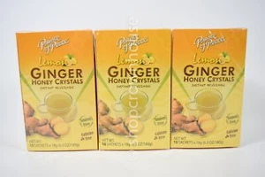 3 Prince of Peace LEMON GINGER HONEY CRYSTALS Instant Tea 30 Sachets 12/21/2025 - Picture 1 of 2