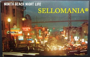 POSTKARTE USA NORTH BEACH BROADWAY BEI NACHT SAN FRANCISCO KALIFORNIEN CC05160 UK - Bild 1 von 1