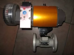 Unused Flanged 3/4" Ball Valve Worcester /McCanna Pneumatic Actuator model 151 - Picture 1 of 14