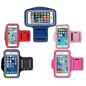 Sport Phone Armband Holder Case for Iphone & Android Sports Arm Band For Yoga - Picture 1 of 25