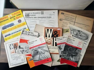Modelleisenbahn Gleispläne Modelle Prospekte Konvolut diverse Prospekte siehe Bilder - Bild 1 von 13