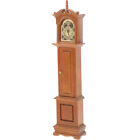  Mini Floor Clock Miniature Grandfather Dollhouse Vintage Decor Clocks Decorate