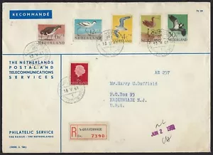 NETHERLANDS 1940s 1950s COLLECTION OF 7 COVERS INCLUDES 3 FDC SEMI POSTALS Sc - Picture 1 of 4