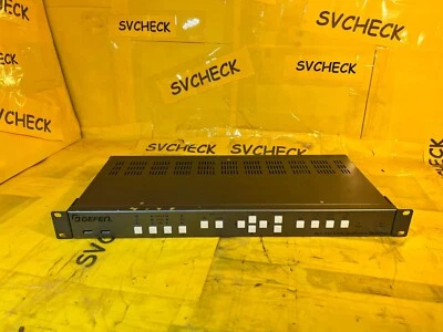 Gefen EXT-DVIK-MV-41 KVM Switch DVI/Audio Multiview Switcher video wall matrix - Image 1 of 4
